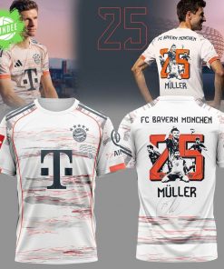 FC Bayern München Thomas Müller Shirt – Soccer Star Tribute