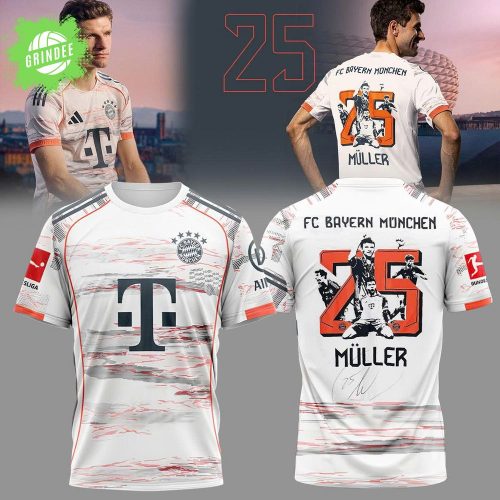 FC Bayern München Thomas Müller Shirt – Soccer Star Tribute