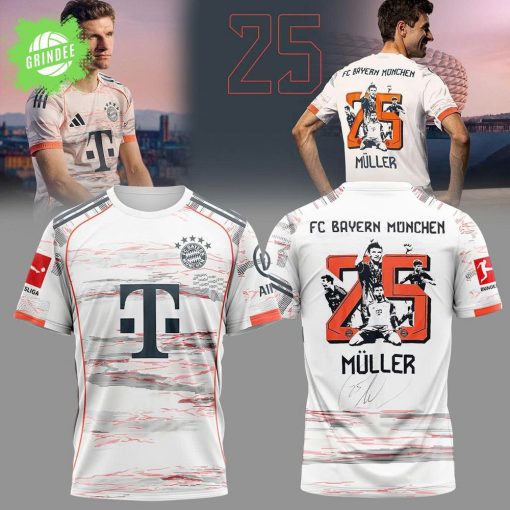 FC Bayern München Thomas Müller Shirt – Soccer Star Tribute