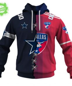 FC Dallas x Dallas Cowboys Special Hoodie (MLS x NFL 2025 Edition)
