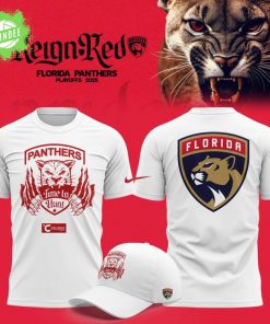 Florida Panthers “Time to Hunt in Sunrise” Hockey Fan T-Shirt