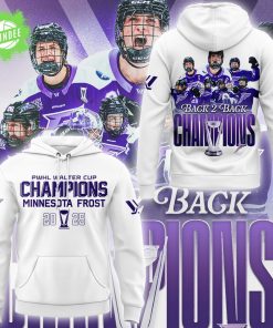 Frost Back-2-Back Champions Walter Cup 2025 Hoodie