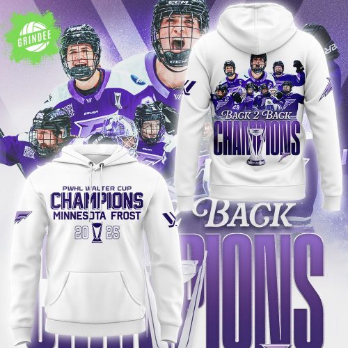 Frost Back-2-Back Champions Walter Cup 2025 Hoodie