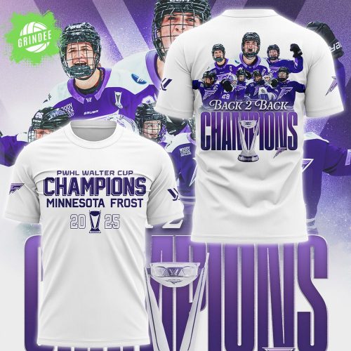 Frost Back-2-Back Champions Walter Cup 2025 TShirt