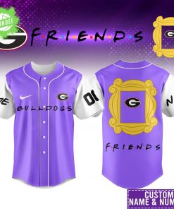 Georgia Bulldogs Baseball Jersey – College Fan Gift Shirt