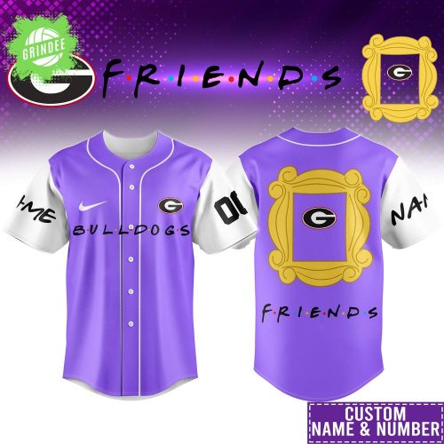 Georgia Bulldogs Baseball Jersey – College Fan Gift Shirt