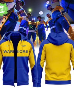 Golden State Warriors 2025 Uniform Zip Hoodie – NBA Fan Apparel