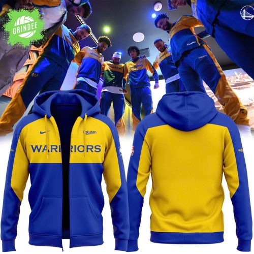 Golden State Warriors 2025 Uniform Zip Hoodie – NBA Fan Apparel