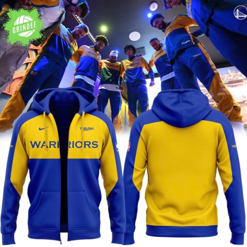 Golden State Warriors 2025 Uniform Zip Hoodie – NBA Fan Apparel