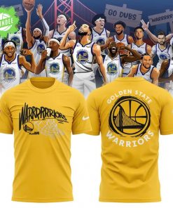 Golden State Warriors Yellow T-Shirt 2025 Edition