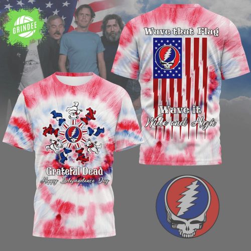 Grateful Dead Wave That Flag 2025 T-Shirt – Independence Day Edition
