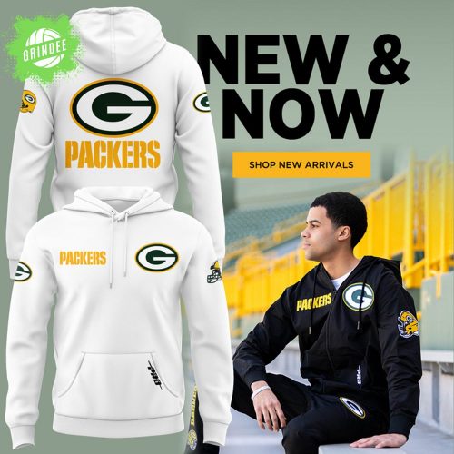Green Bay Packers 2025 White Hoodie for Loyal Fans
