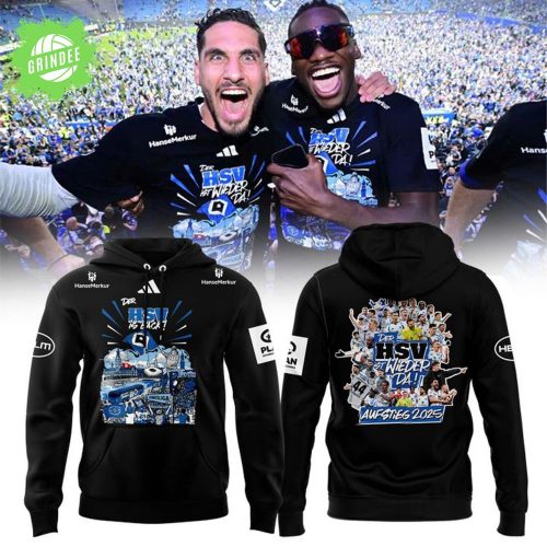 HSV Aufstieg 2025 Hoodie – Der HSV ist Wieder Da Fan Pullover Limited Edition