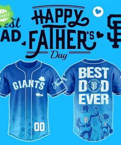 Happy Father’s Day x San Francisco Giants-3D Baseball Jersey