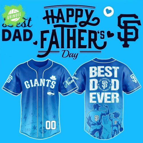Happy Father’s Day x San Francisco Giants-3D Baseball Jersey
