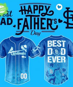 Happy Father’s Day x St. Louis Cardinals-3D Baseball Jersey