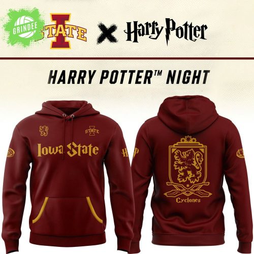 Harry Potter Iowa State Cyclones Hoodie – Magical 2025 College Crossover