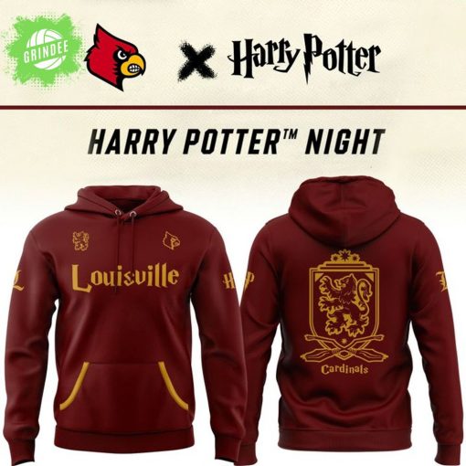 Harry Potter Louisville Cardinals Hoodie – 2025 Wizarding World Edition