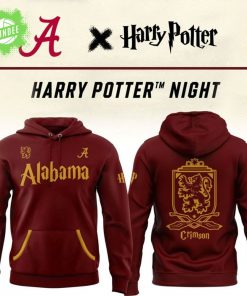 Harry Potter x Alabama Crimson Tide Hoodie 2025 – Wizarding World Crossover