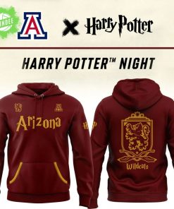 Harry Potter x Arizona Wildcats Hoodie 2025 – Magical Team Crossover
