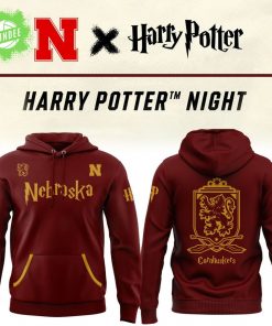 Harry Potter x Nebraska Cornhuskers Hoodie 2025 – Magic & Sports Edition