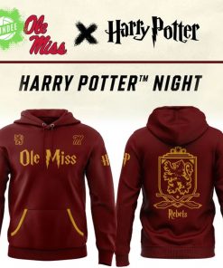 Harry Potter x Ole Miss Rebels Hoodie 2025 – Wizarding House x SEC Edition