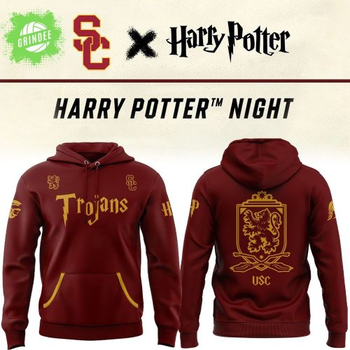 Harry Potter x USC Trojans Hoodie 2025 – Wizarding World Crossover
