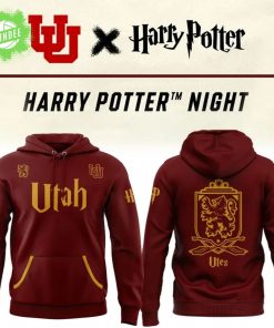 Harry Potter x Utah Utes Hoodie 2025 – Wizardry x Team Pride