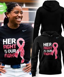 Her Fight Is Our Fight Hoodie – Breast Cancer Awareness 2025 Edition