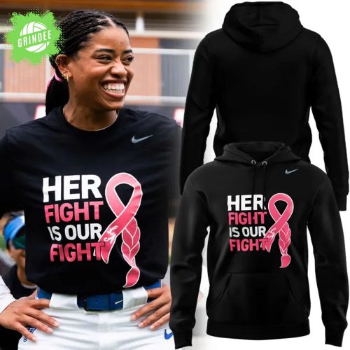 Her Fight Is Our Fight Hoodie – Breast Cancer Awareness 2025 Edition