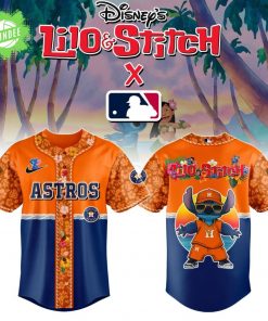 Houston Astros MLB x Lilo & Stitch Jersey