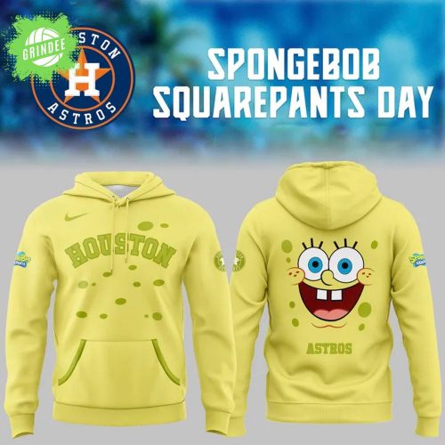 Houston Astros SpongeBob SquarePants Day Hoodie – MLB Cartoon Collab