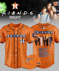 Houston Astros x FRIENDS Night Baseball Jersey 2025 – Tribute Game Edition