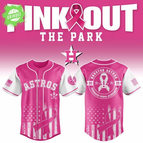 Houston Astros x Pink Out The Park 2025 Baseball Jersey Special Edition