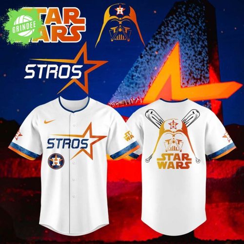 Houston Astros x Star Wars Baseball Jersey New Version 2025
