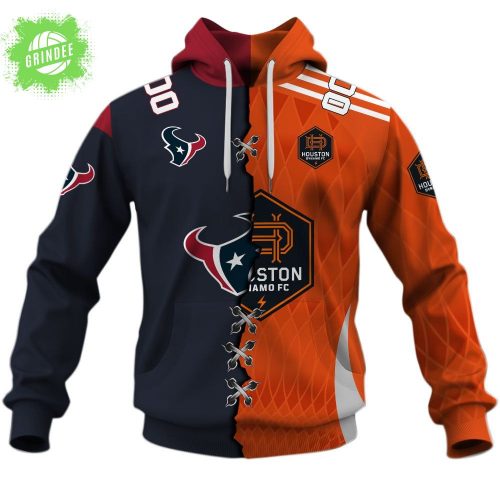 Houston Dynamo FC x Houston Texans Special Hoodie (MLS x NFL Collab)