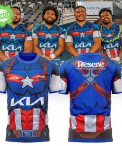 Hurricanes x Captain America 2025 Graphic T-Shirt