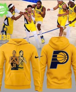 Indiana Pacers “Legacy Signal” Hoodie – Two Eras, One Gesture, One Legendary Moment