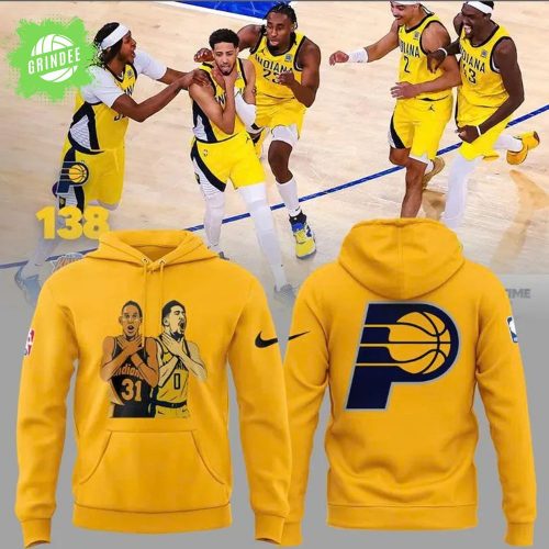 Indiana Pacers “Legacy Signal” Hoodie – Two Eras, One Gesture, One Legendary Moment