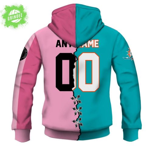Inter Miami CF x Miami Dolphins Special Hoodie (MLS x NFL Streetwear)
