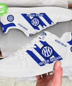 Inter Milan Champions League 2025 Stan Smith Shoes – White Version Custom