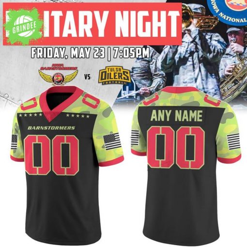 Iowa Barnstormers 2025 Military Night Football Jersey