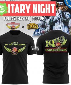 Iowa Barnstormers 2025 Military Night T-shirt