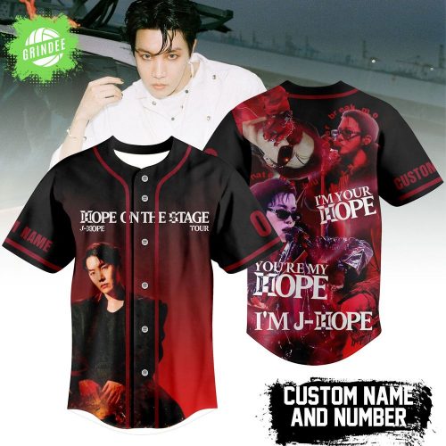 J-Hope BTS “I Am Your Hope” Baseball Jersey – ARMY Fan Gift