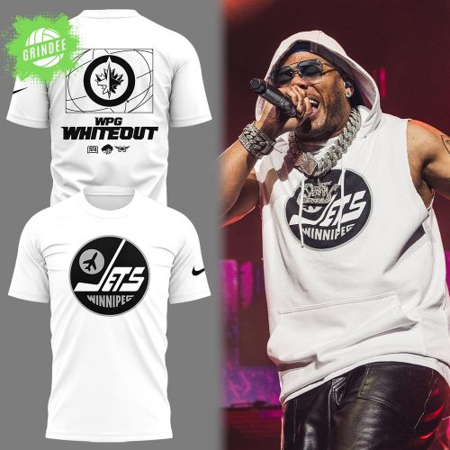 Jets Hockey The WhiteOut Party 2025 Special Edition T-Shirt