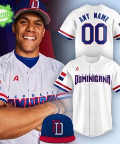 Juan Soto Team Dominican Republic 2026 World Baseball Classic Jersey