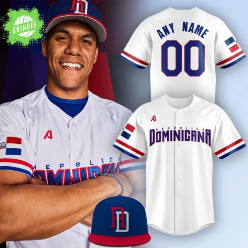 Juan Soto Team Dominican Republic 2026 World Baseball Classic Jersey
