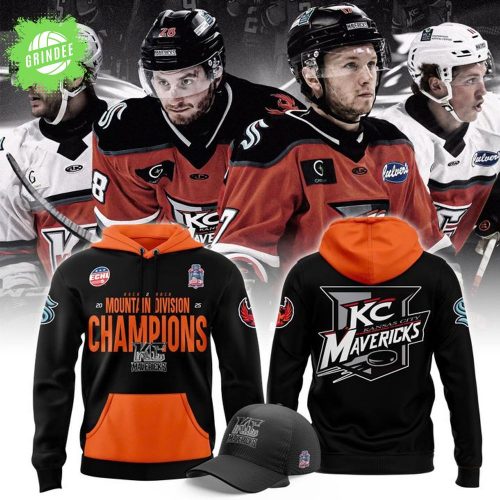 KC Mavericks 2025 Back to Back Mountain Division Champions Hoodie
