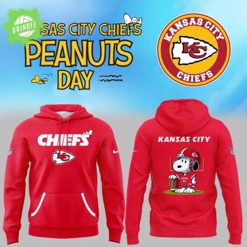 Kansas City Chiefs x Peanuts Snoopy Hoodie – NFL Comic Limited Edition