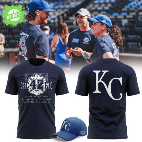 Kansas City Royals KCFD Station 42 2025 T-Shirt – Firefighter Edition
